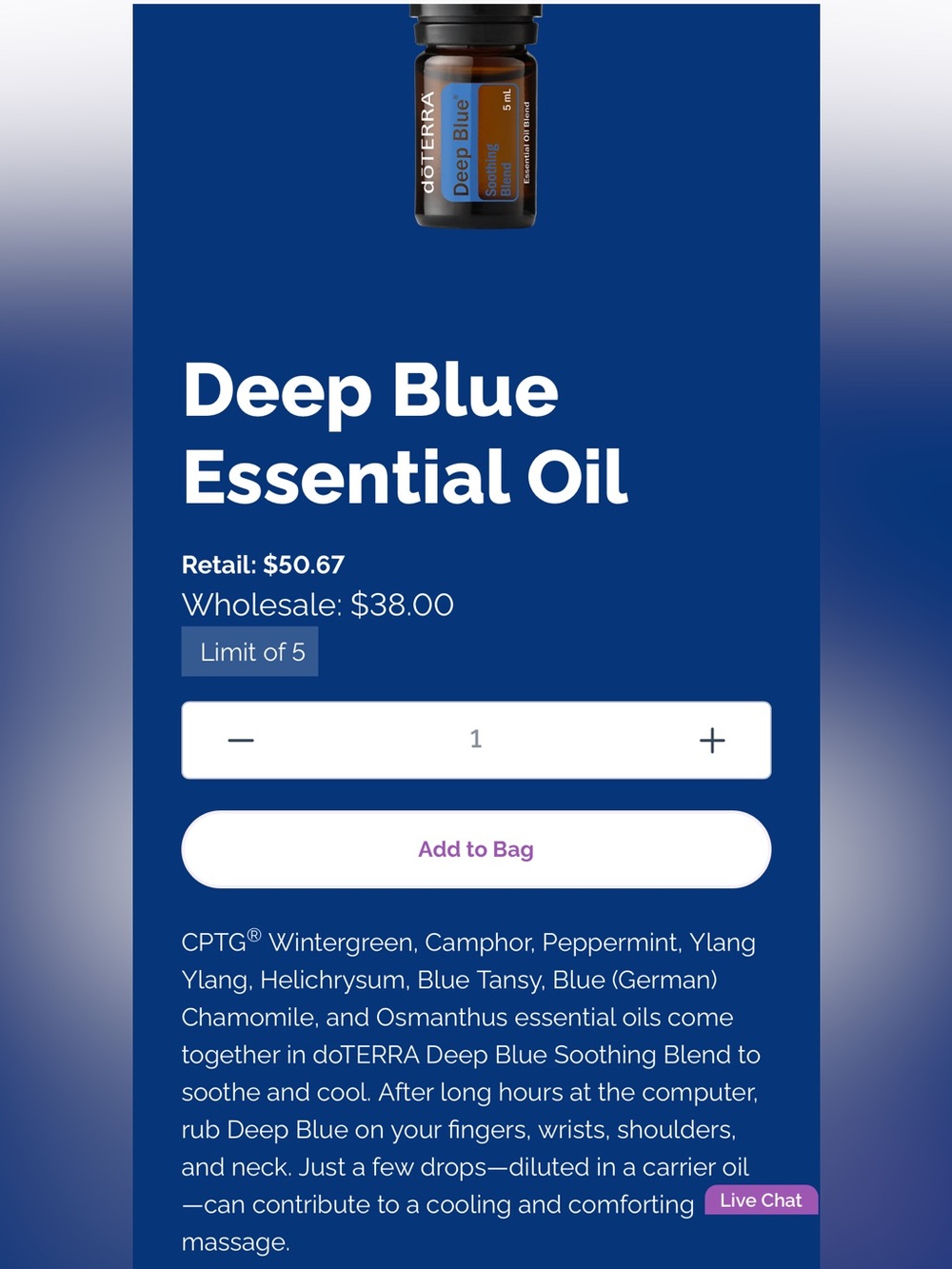 DoTERRA On Guard, deep blue, breathe, lavender ✨✨✨✨ - Picture 7 of 12